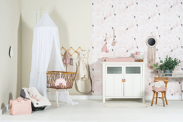 Ciel de lit Jollein Ciel Vintage 245cm - Blanc – Image 2