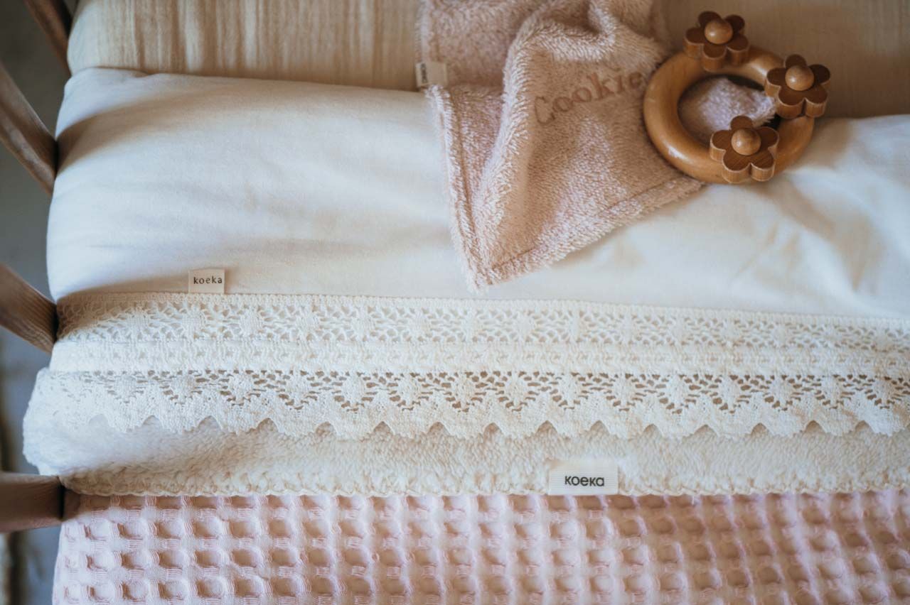 Couverture berceau Teddy Oslo Cotton Candy – Image 4