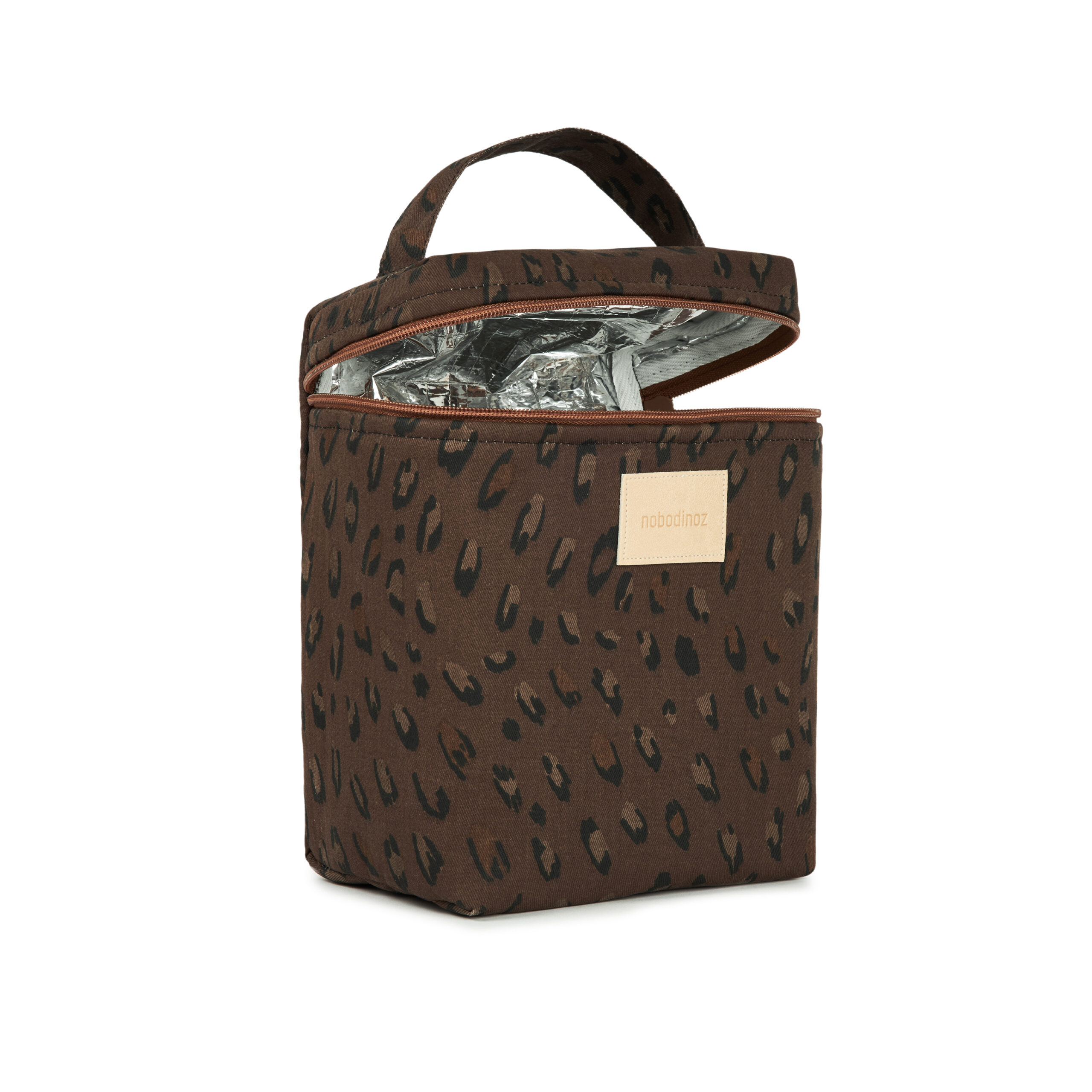 Sac isotherme pour biberon et déjeuner Hyde Park - léonie marron – Image 2