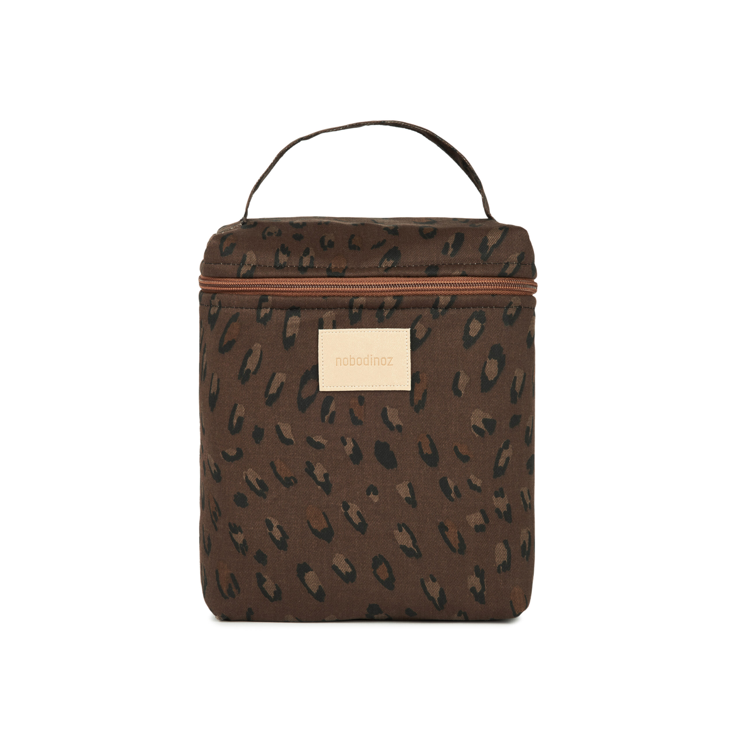 Sac isotherme pour biberon et déjeuner Hyde Park - léonie marron