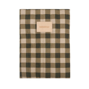 Protège carnet Hyde Park - green checks