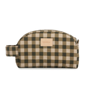 Trousse toilette imperméable Hyde Park - green checks