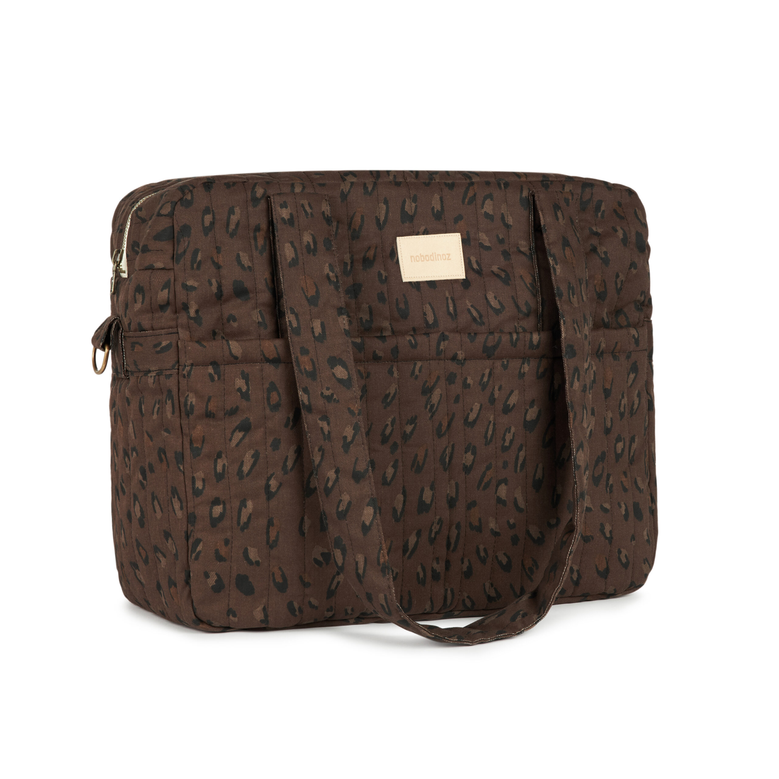 Sac à langer imperméable Hyde Park - léonie marron – Image 2
