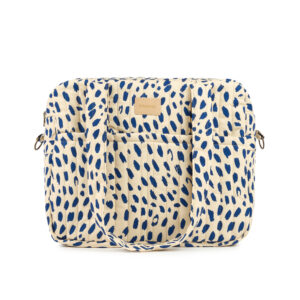 Sac à langer imperméable Hyde Park - léonie bleu