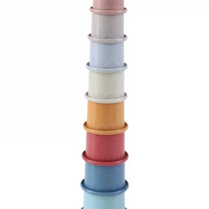 Gobelets à empiler en paille de blé recyclée Magni