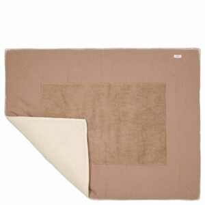 Tapis de parc Koeka Faro Caffe/Warm White 80x100 cm en coton