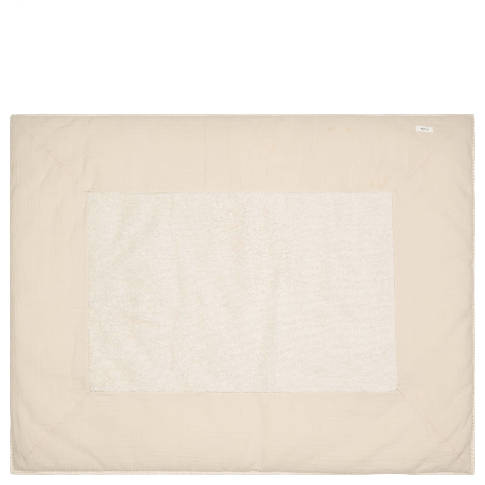 Tapis de parc Koeka Faro Caffe/Warm White 80x100 cm en coton – Image 2