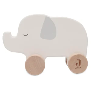 Elephant en bois à roulettes Jungle Jambo