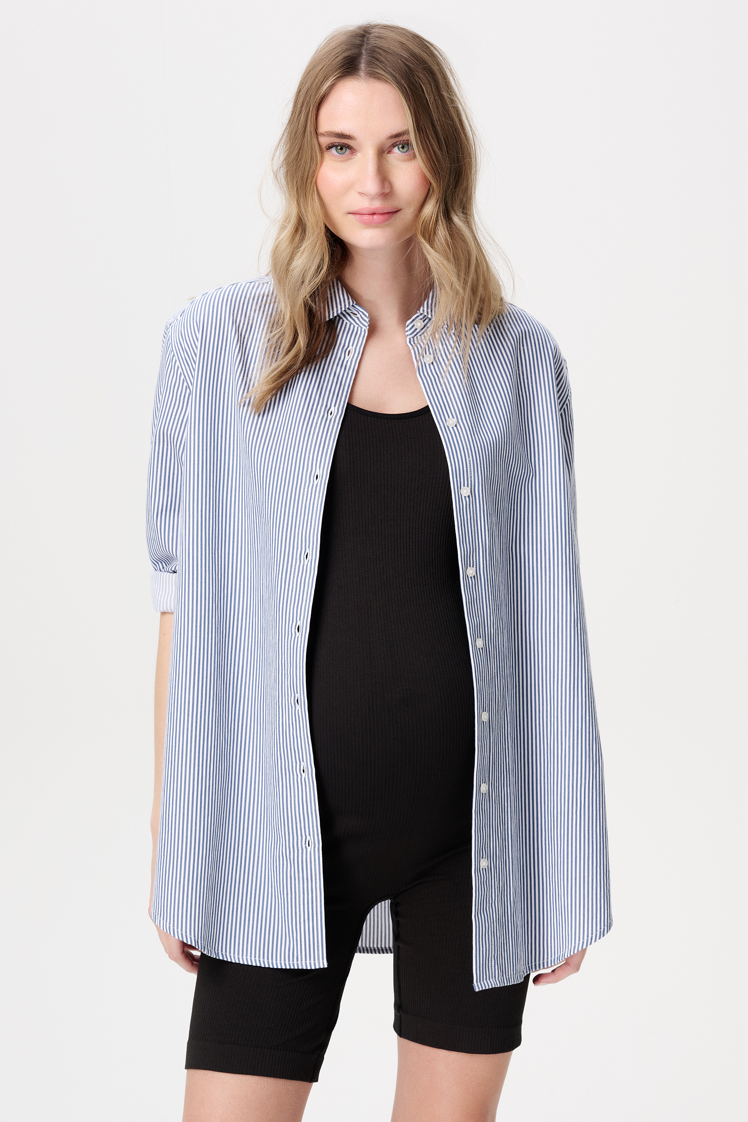 Chemise Arles Lignée bleu et blanche S