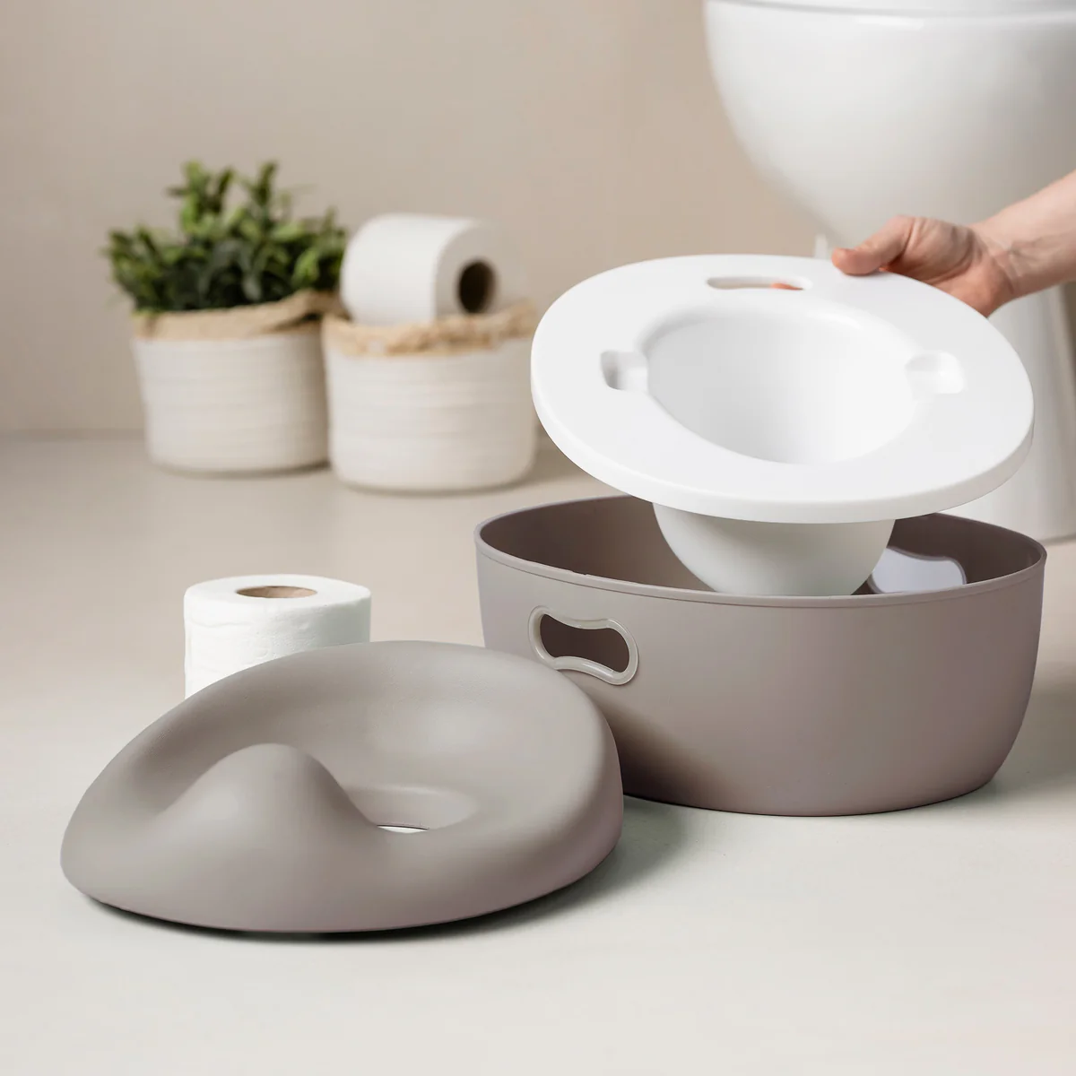 Pot d’apprentissage Care 34 cm - couleur argile – Image 4