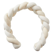Tresse décorative multi-usages mousse de lait