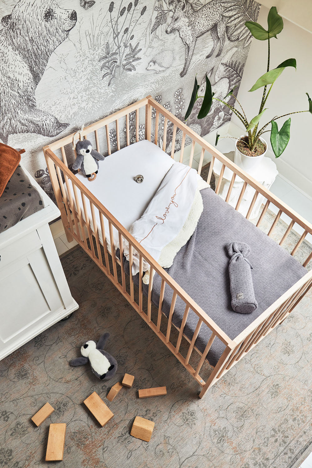 Drap-housse jersey 2 unités White 60x120cm – Image 3