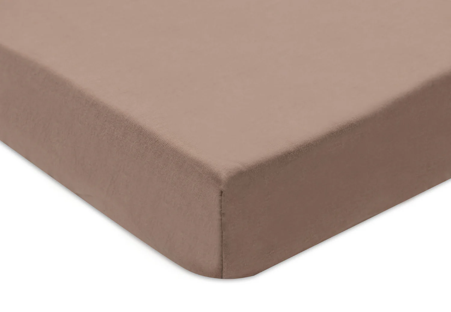 Drap-housse jersey 2 unités - Milky Coffee/Ivory 60x120cm – Image 2