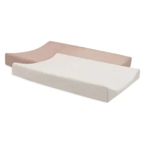 Housse matelas à langer éponge duo 2 unités Wild Rose
