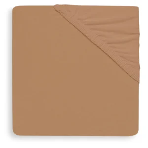 Drap-housse matelas de parc jersey Biscuit