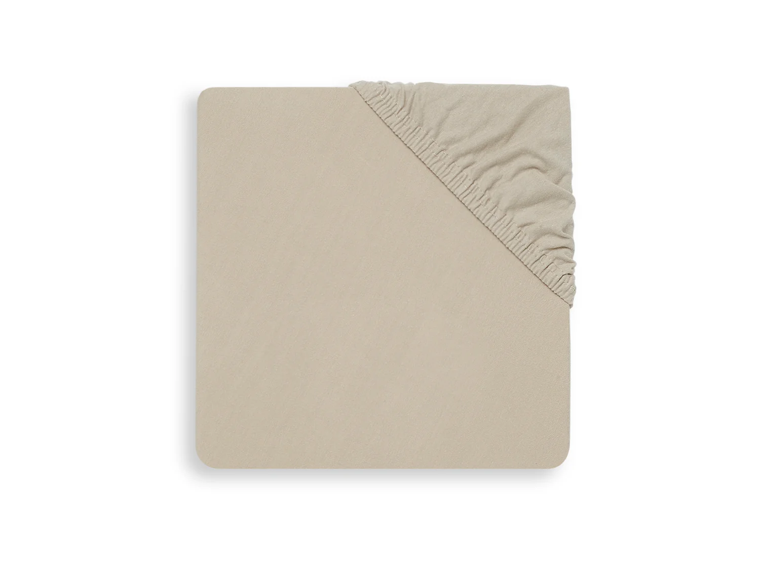 Drap-housse jersey - Nougat 60x120cm