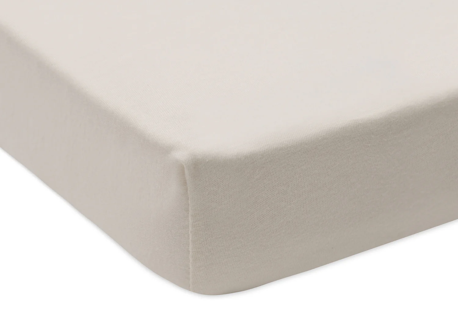 Drap-housse jersey - Oatmeal 60x120cm – Image 3