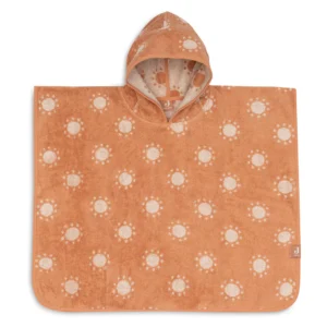 Poncho de bain éponge jacquard réversible Sun