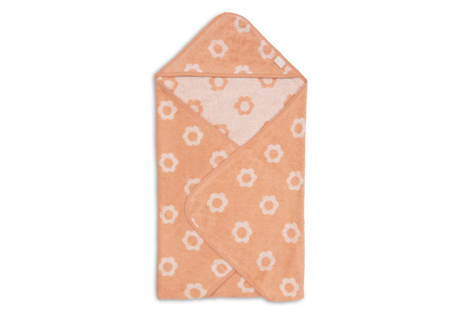 Cape de bain éponge jacquard Flower – Image 2