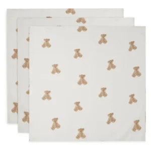 Lange gaze de coton small Teddy Bear 3 unités