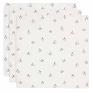 Lange gaze de coton Small 70x70cm Nostalgic Ride 3 unités
