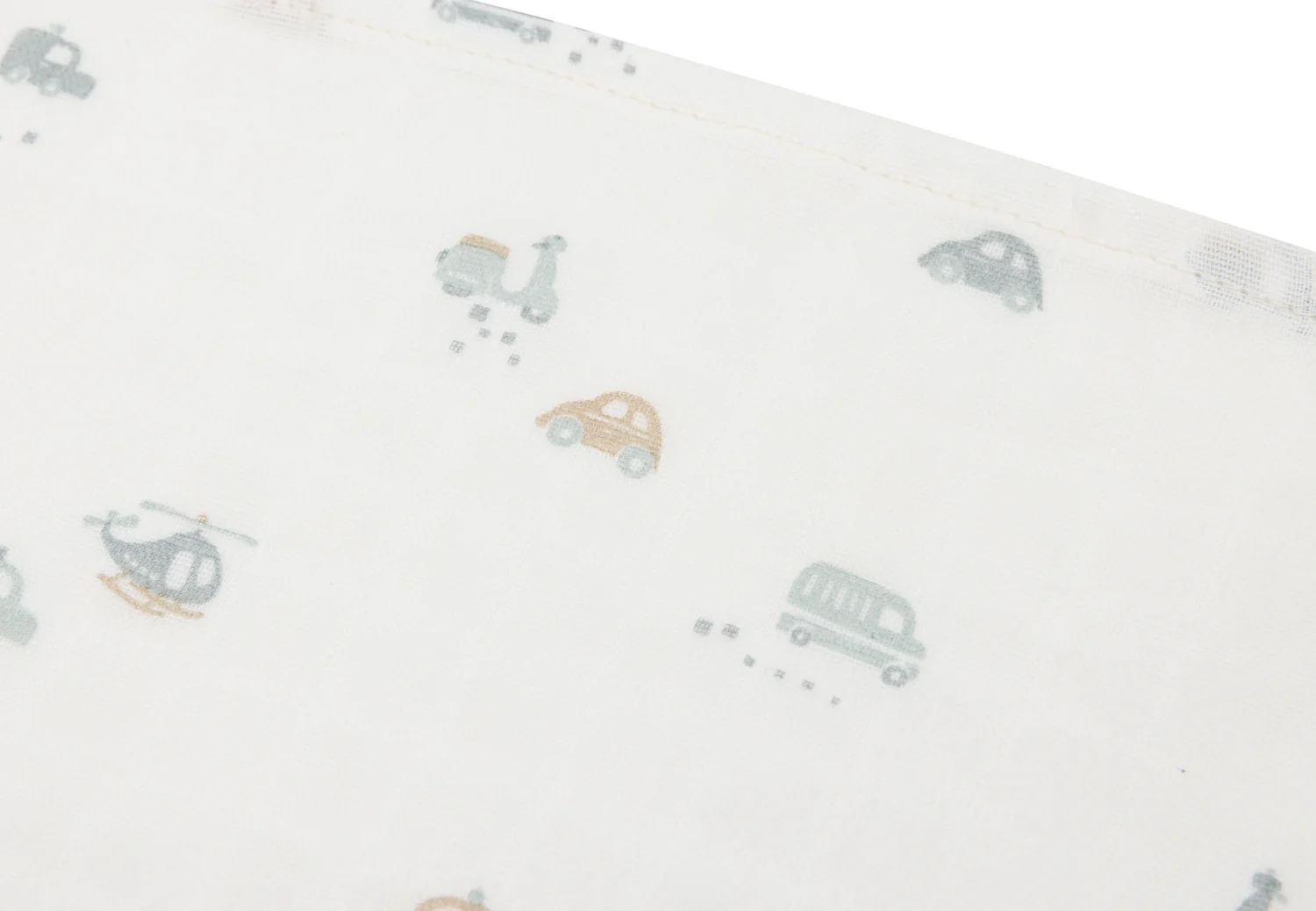 Lange gaze de coton Small 70x70cm On The Go 3 unités – Image 3