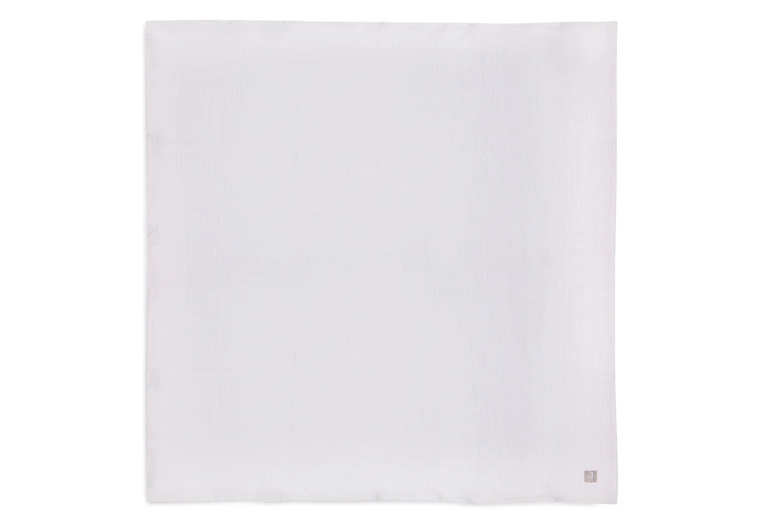 Lange gaze de coton 115x115cm 2 unités Wild Rose/Ivory – Image 2