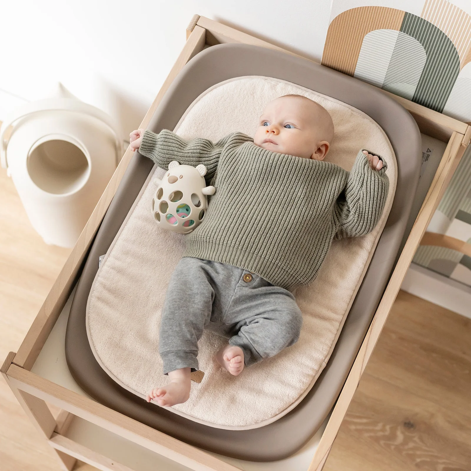 Softy coussin éponge - beige – Image 2