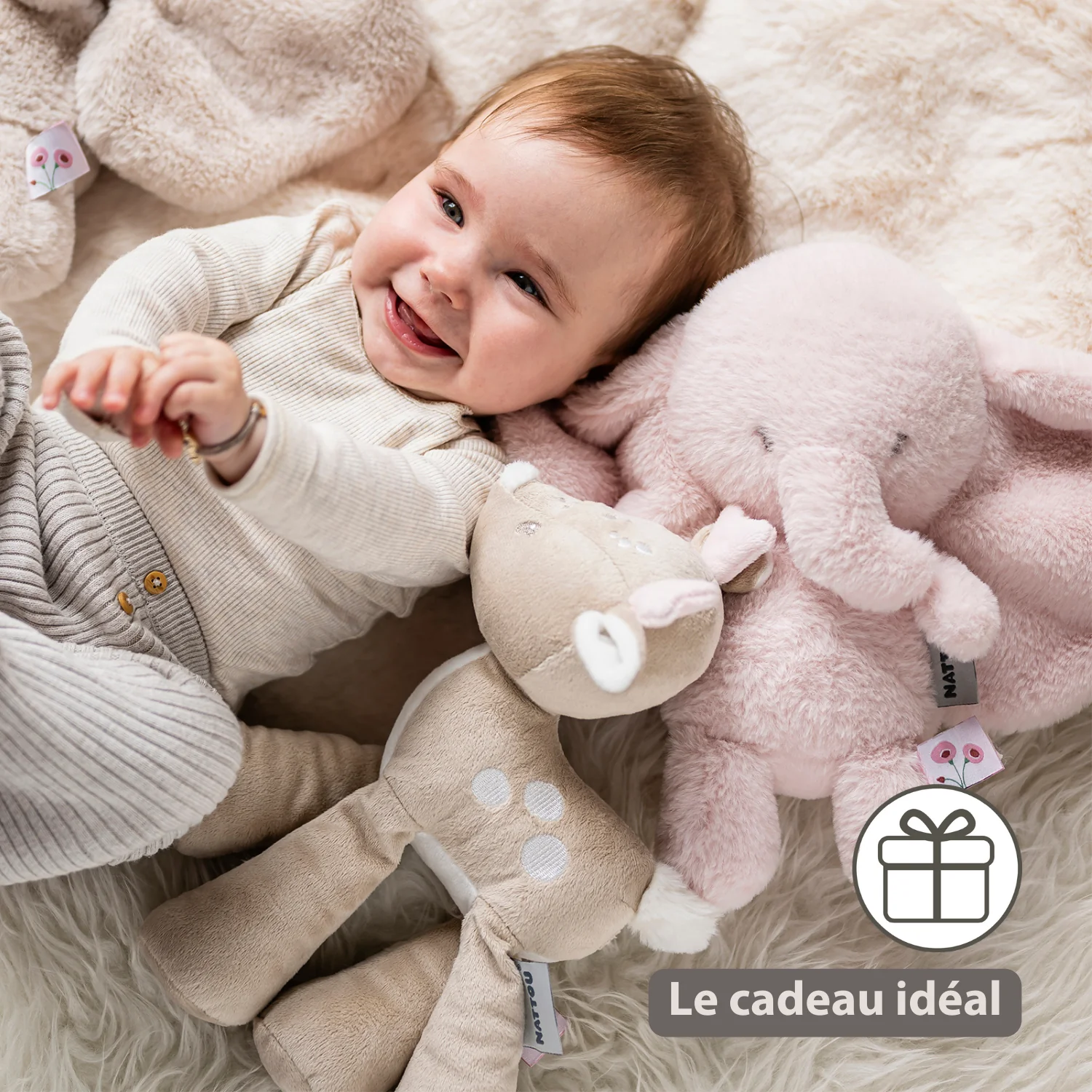 Peluche biche Fanfan – Image 2