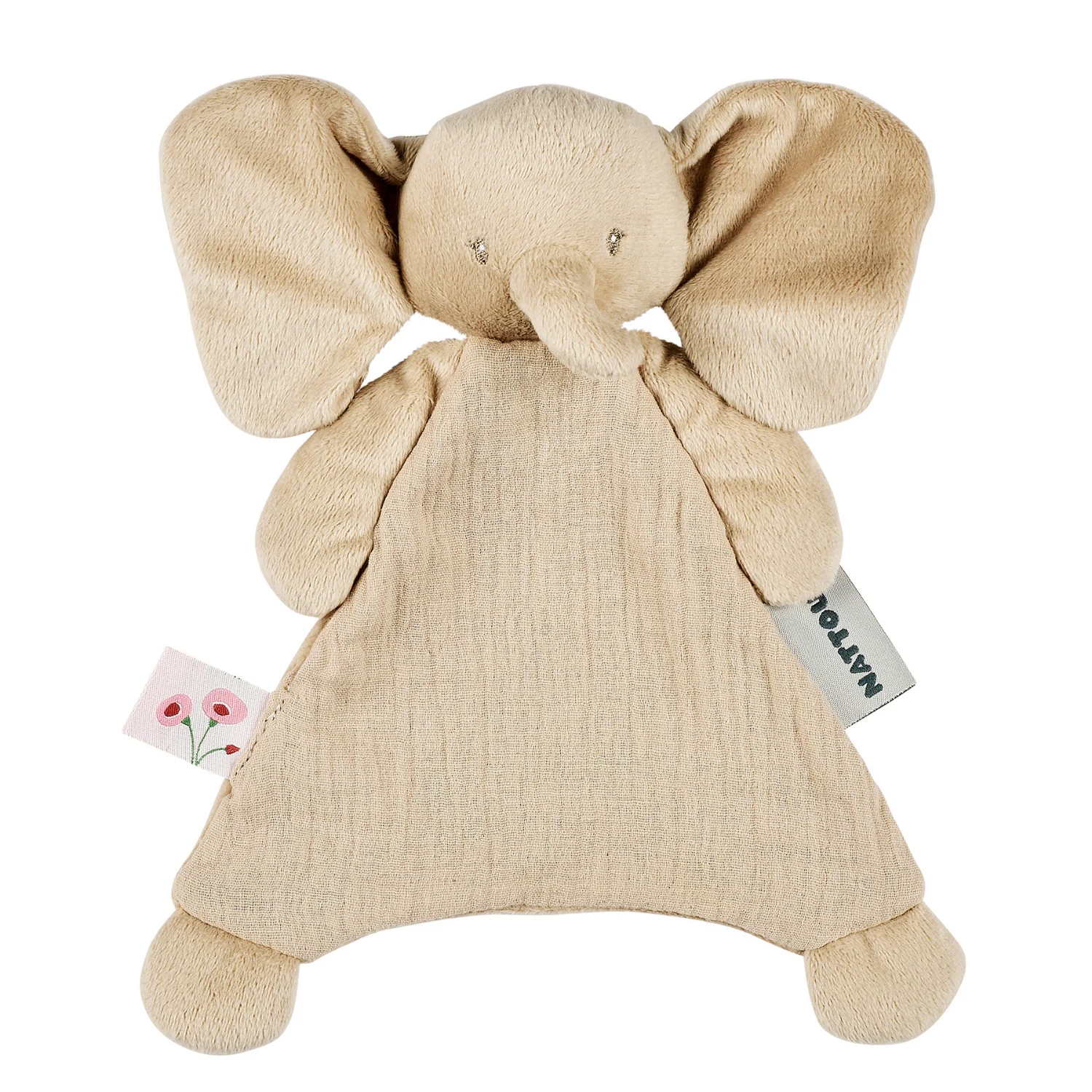 Doudou plat Fanfan - sable