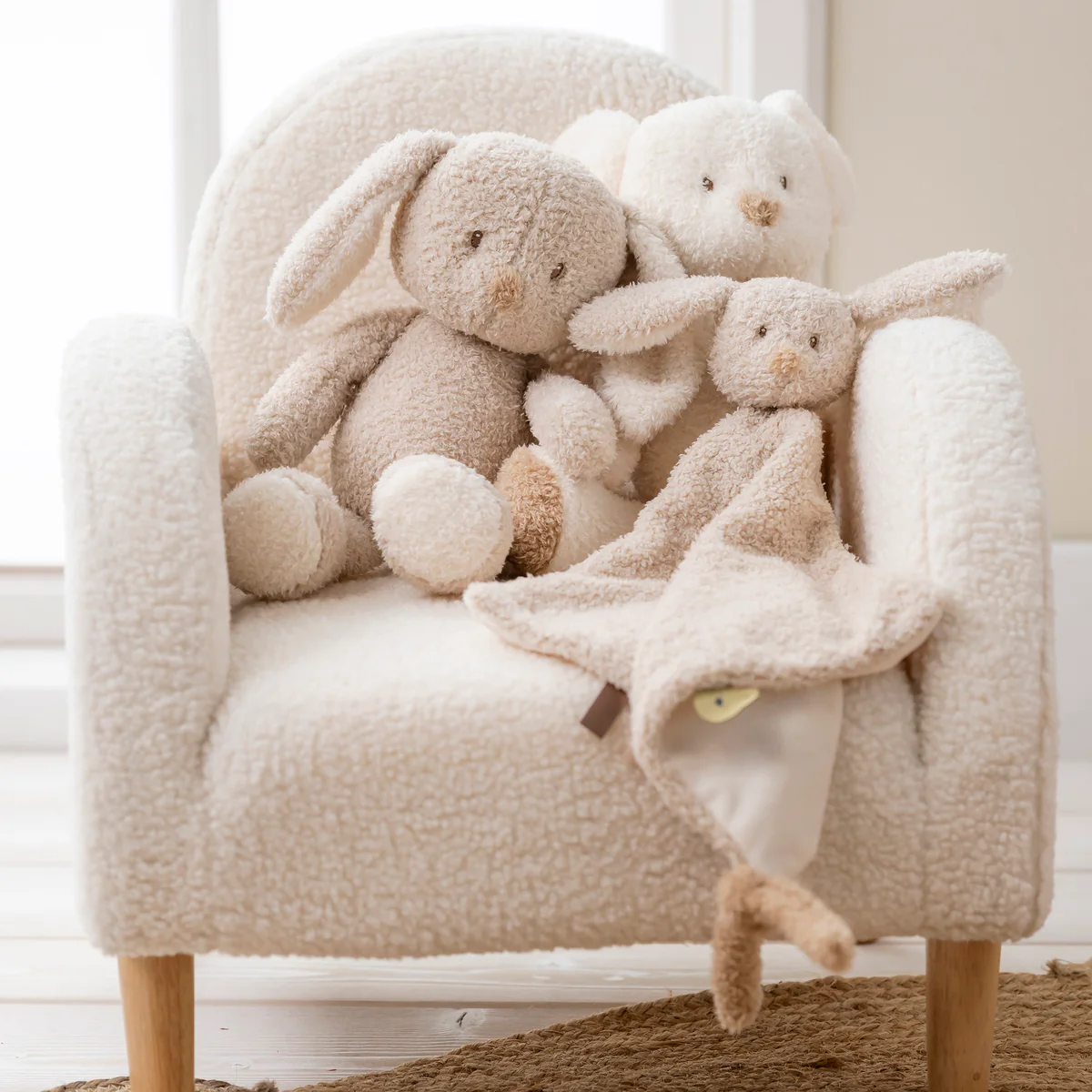 Maxi doudou lapin Teddy – Image 3