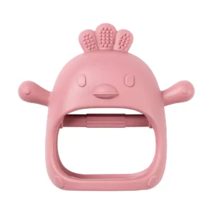Moufle de dentition silicone 11,5 cm - argile
