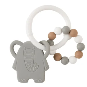 Anneau de dentition silicone - éléphant