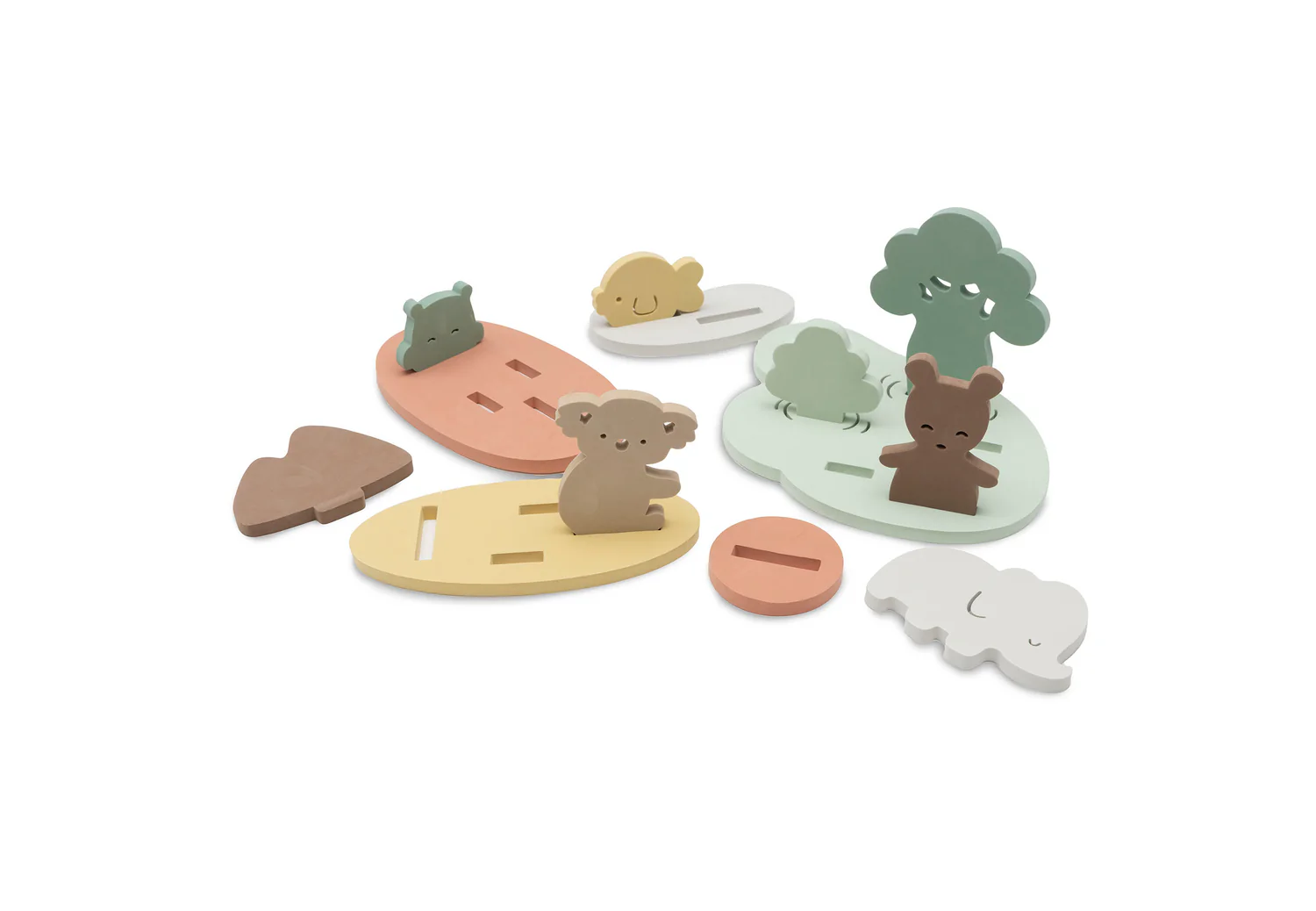 Set de jeux en mousse de bain Kangaroots