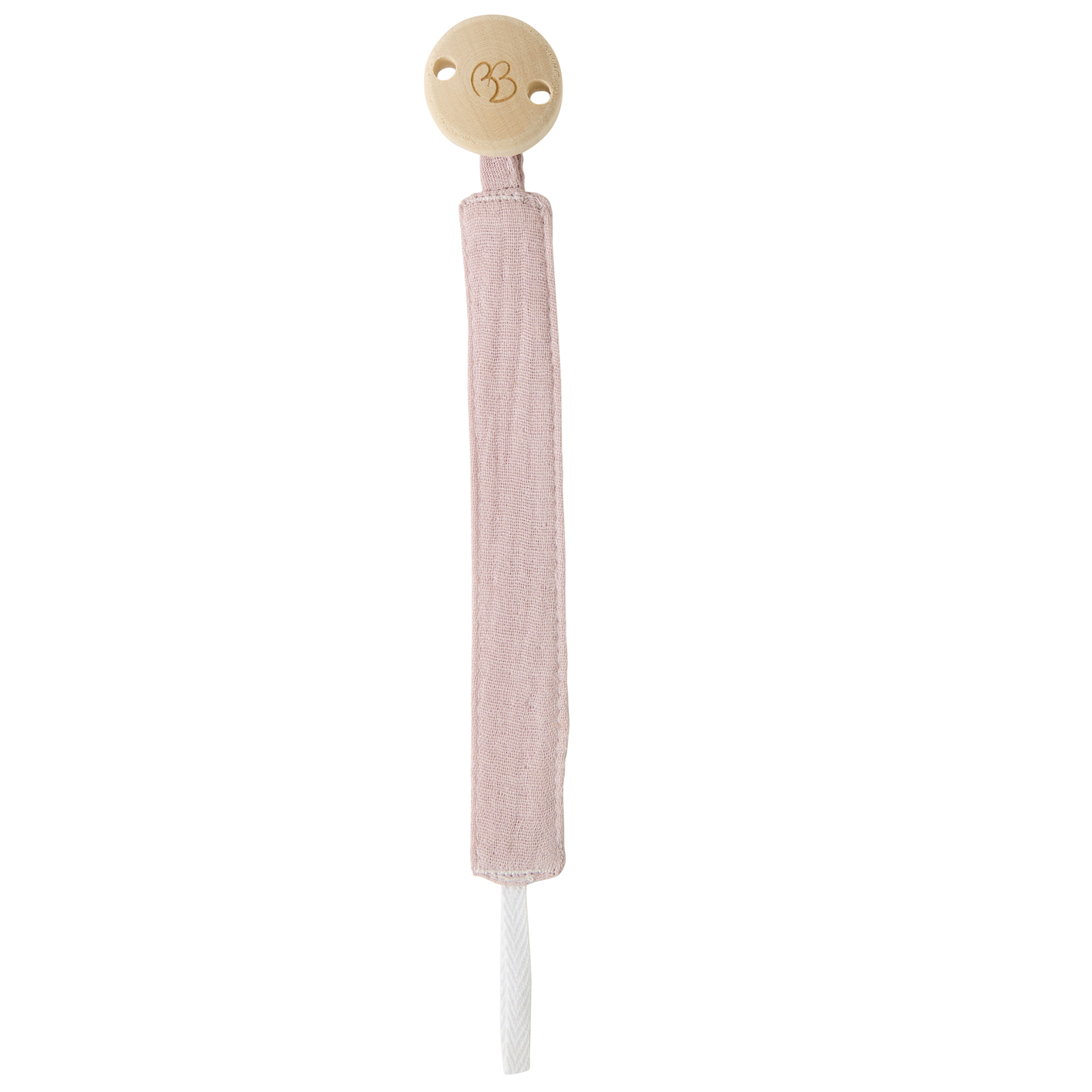 Attache sucette en gaze de coton BB&Co - pétale
