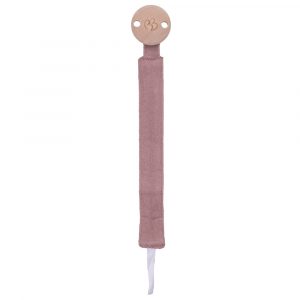 Attache sucette en gaze de coton BB&Co - mocha