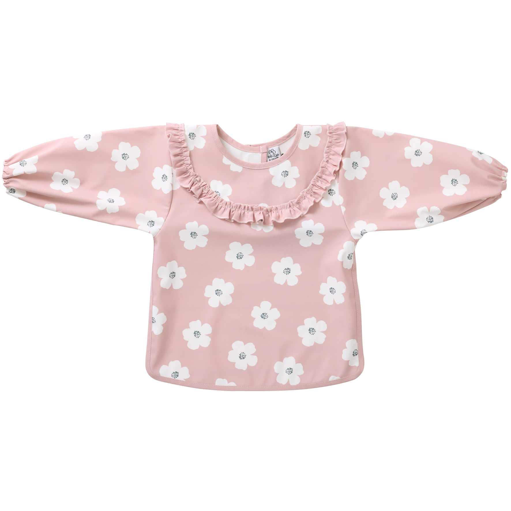 Bavoir tablier col claudine imperméable froufrou BB&Co