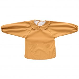 Bavoir tablier col claudine imperméable camel BB&Co