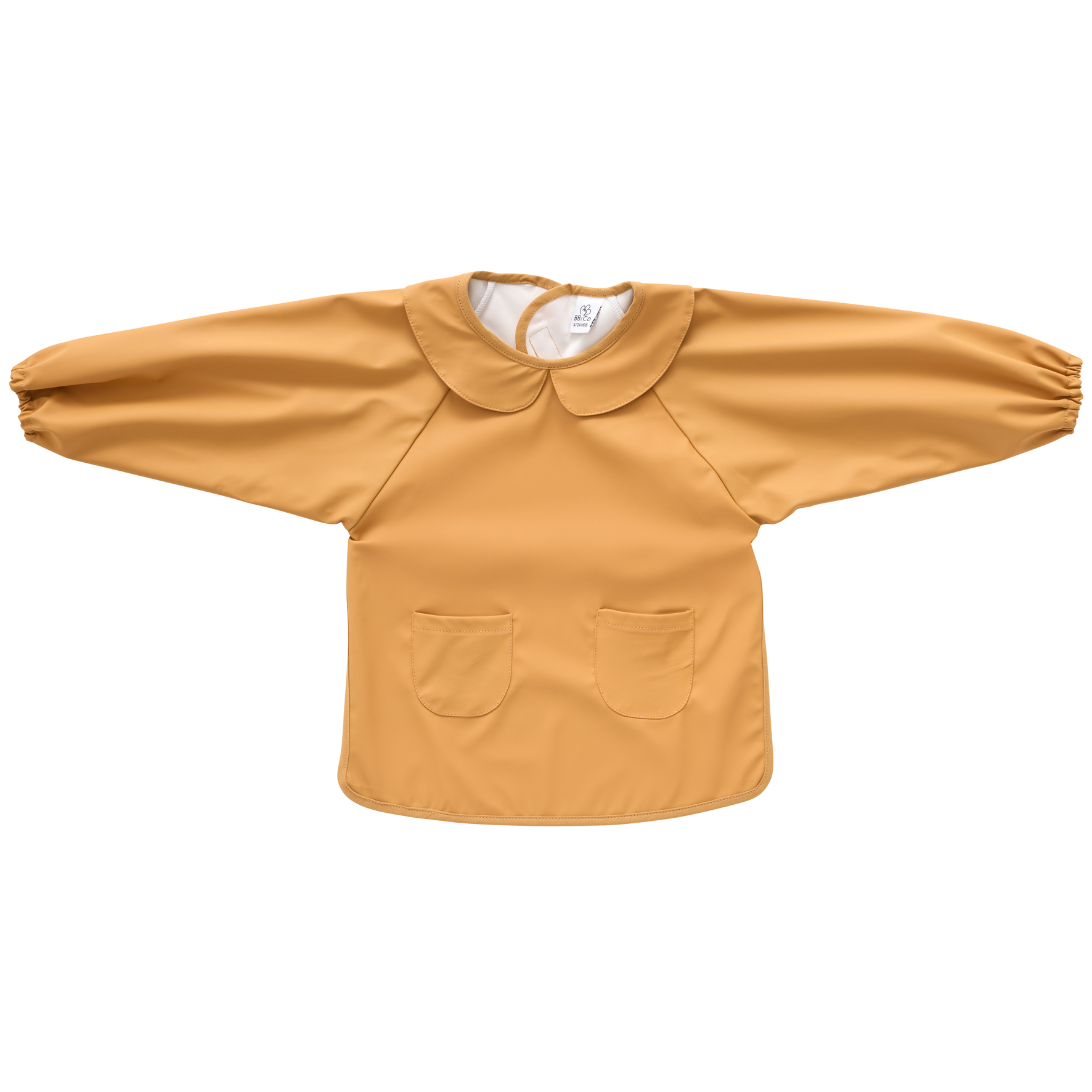 Bavoir tablier col claudine imperméable camel BB&Co