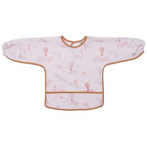Bavoir tablier col claudine imperméable montgolfière BB&Co