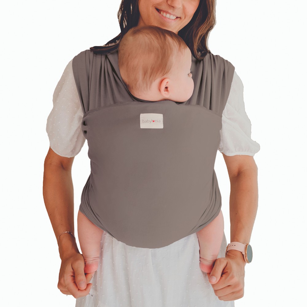 Écharpe de portage Babylonia Tricot-Slen Organic Taupe