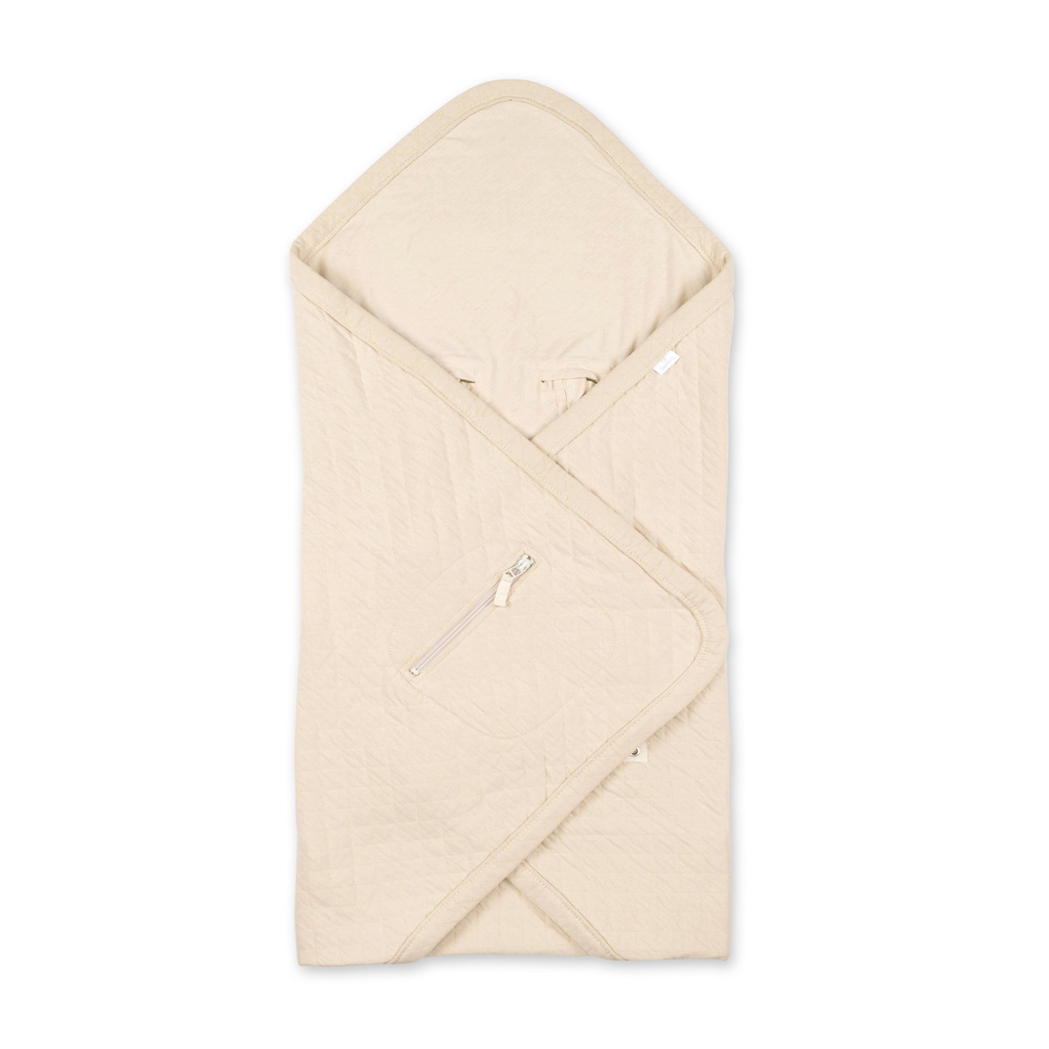 Nid d'ange BISIDE 0-12m Quilted Jersey Crème – Image 2
