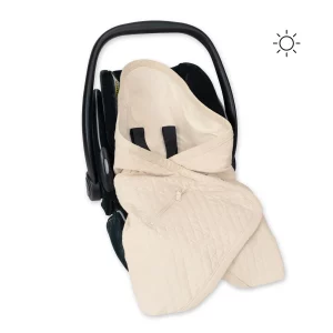 Nid d'ange BISIDE 0-12m Quilted Jersey Cream