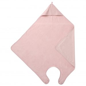 Cape de bain tablier en bambou pétale BB&Co