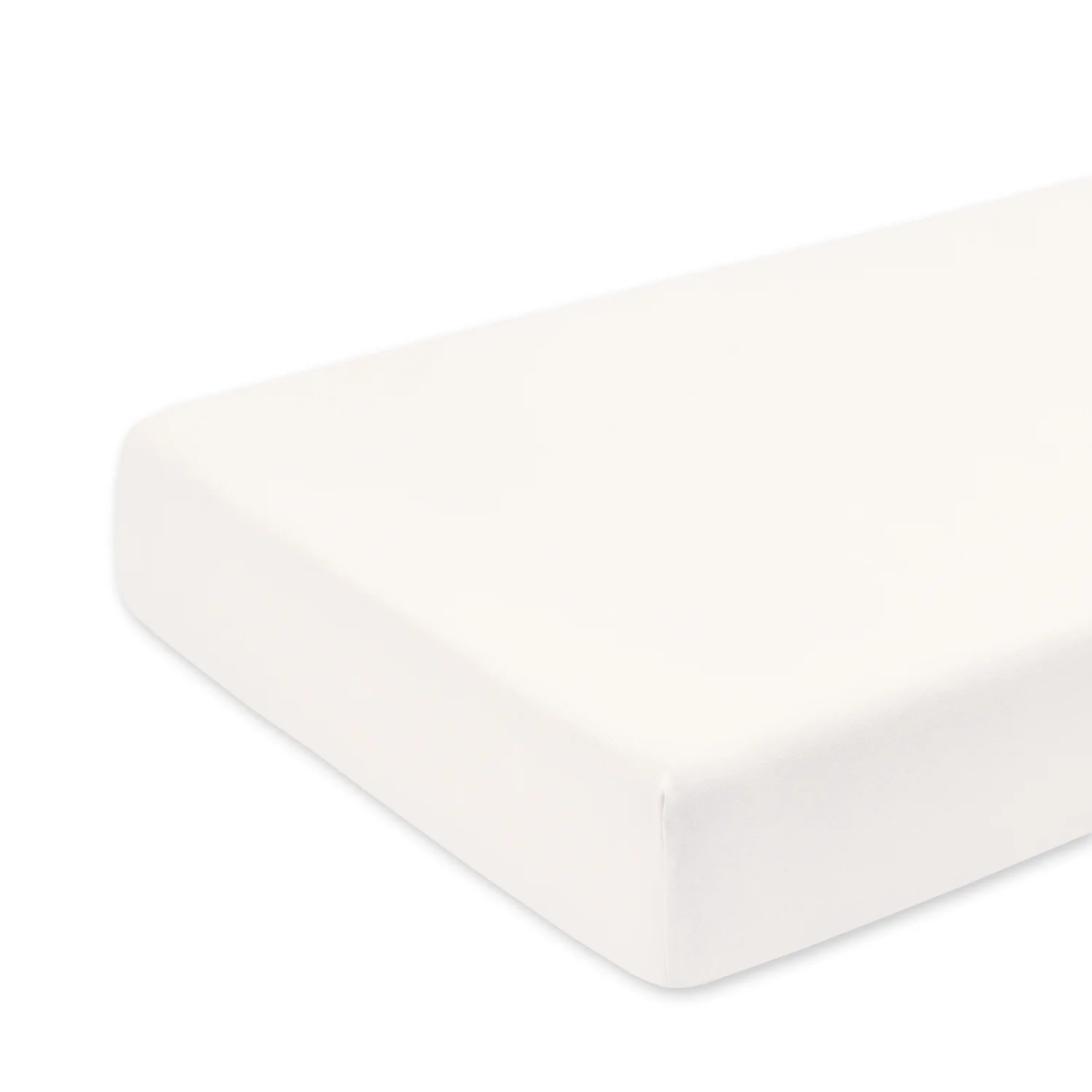 Drap housse berceau 50x90cm Jersey Ecru