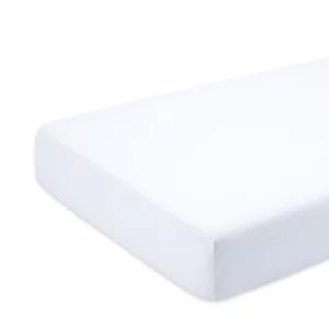 Drap housse berceau 50x90cm Jersey White