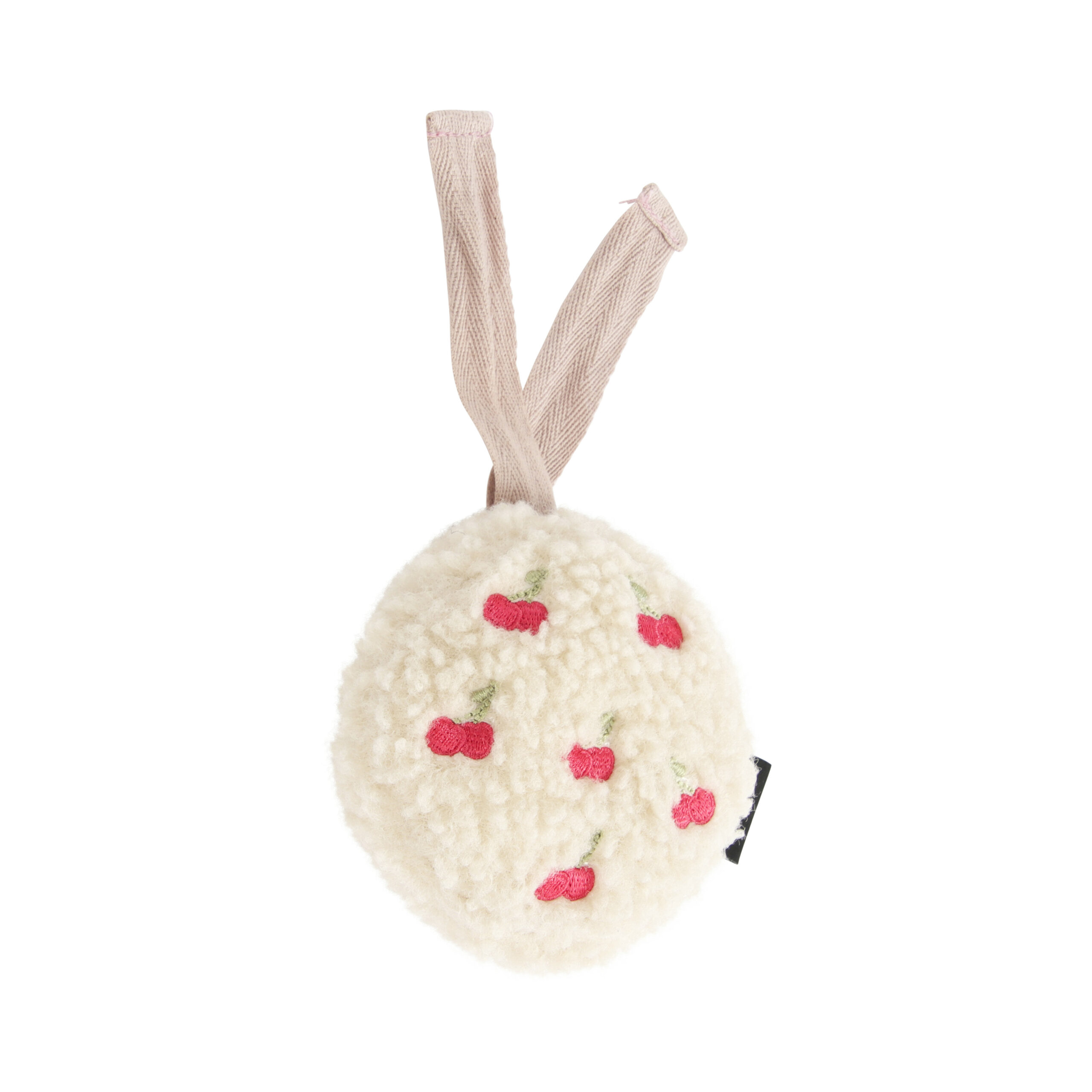 Doudou Lucy à emporter motif cerises – Image 2