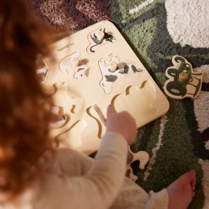 Puzzle en bois à la ferme Filibabba