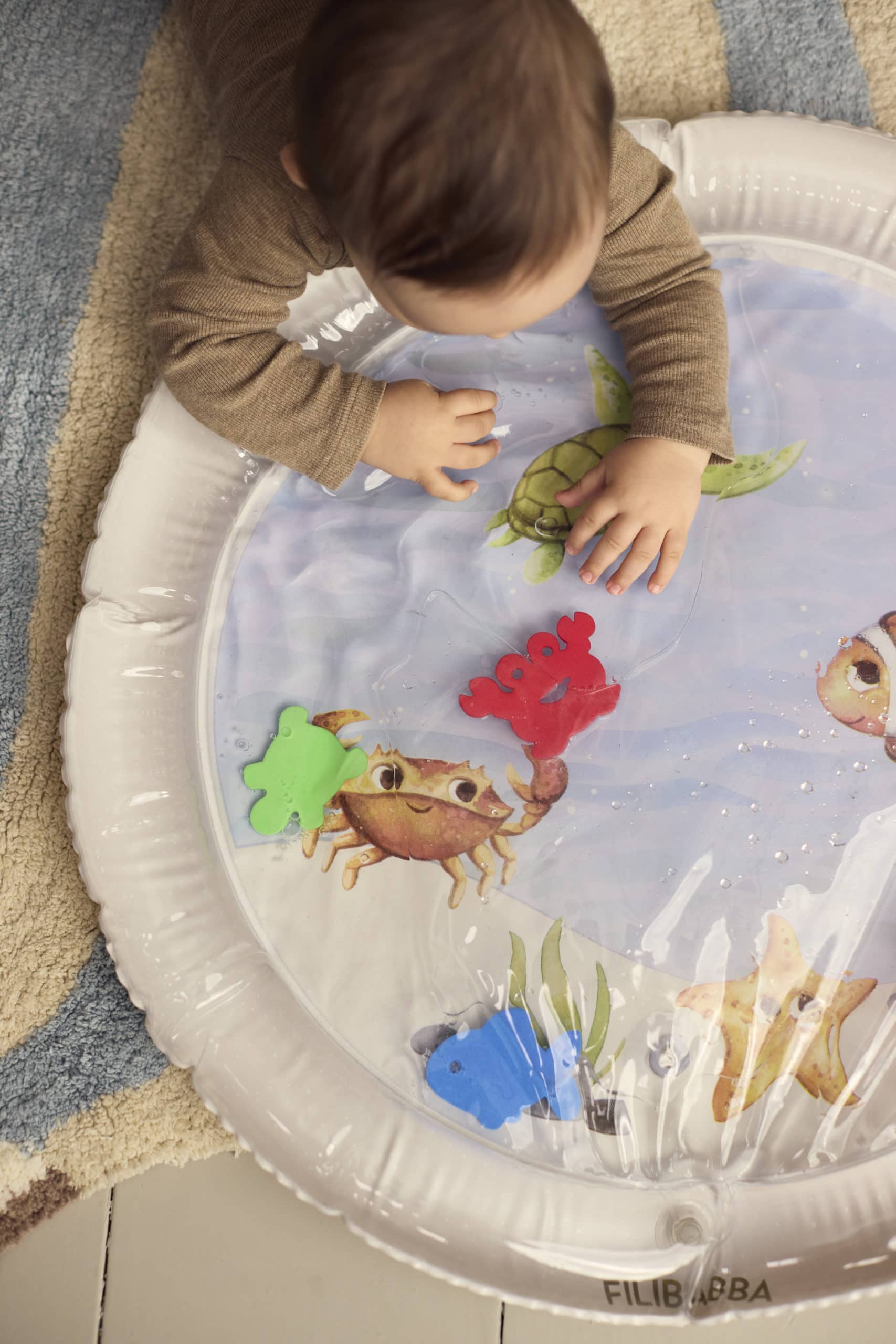 Tapis d’eau pour temps sur le ventre amis de la mer – Image 2