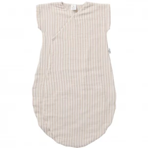 Gigoteuse d’été légère rayé galet Soft Stripes